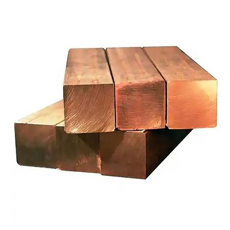 Квадрат медный М00Б 10x10 ГОСТ 1535 - 2006  ОборонСпецСплав
